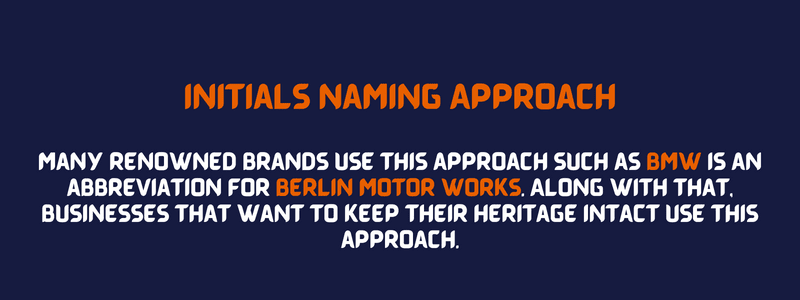 Initials Naming Approach